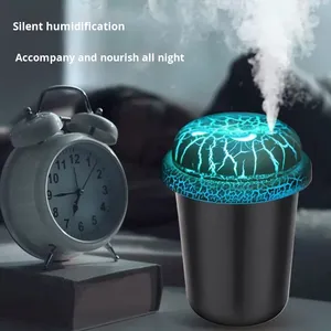 Nước hoa khuếch tán trà sữa cốc đầy màu sắc ánh sáng bầu không khí đèn siêu âm nhựa tạo độ ẩm humidistat hộ gia đình sử dụng USB powered - Product Image 5