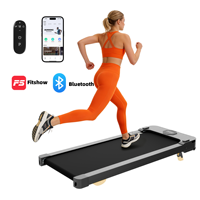 Appareil de marche et de course électrique portable 1-6 km/h Équipement de fitness compact 2.0hp pour la salle de sport à domicile sans test de fréquence cardiaque