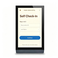 Pantalla de 10.1 Pulgadas para Registro en Hoteles, Android 11, Kiosco de Autoservicio, Pantalla Táctil, Señalización Digital, Directo de Fábrica, ODM, OEM