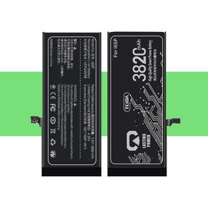 TLIDA-Batería negra para teléfono móvil, accesorio para 4, 5, 5, 6, 6S, 7, 8 Plus, X, XR, XS, 12, PRO, MAX, SE2, fabricante verificado - Product Image 2