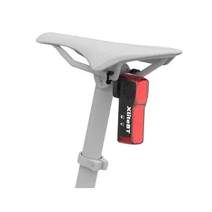 Enfitnix XliteBT kablosuz hırsızlık Alarm bisiklet Led taşınabilir şarj edilebilir arka işık çan bisiklet flaş arka lambası lambası bisiklet