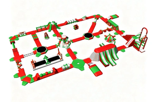 Fabricant de jeux aquatiques amusants pour parcs aquatiques, parcours d'obstacles aquatiques gonflables pour lacs, <span class=keywords><strong>wake</strong></span> park et parc aquatique marin - Product Image 2