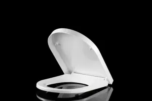 Acessórios do assento do vaso sanitário padrão europeu da urea da forma superior com dobradiças macias