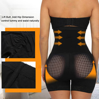 Pantalones Cortos Moldeadores de Cintura Alta, Realzador de Cadera, Realzador de Glúteos, Pantalones Colombianos