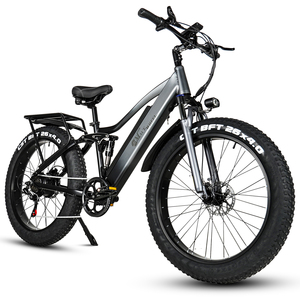 Vélo hybride électrique CMACEWHEEL TP26 26'' pour hommes, 48V 17AH, Fat Bike avec batterie au lithium, <span class=keywords><strong>Cargo</strong></span> Cruiser Ebike, design <span class=keywords><strong>allemand</strong></span> - Product Image 5