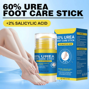 Soin des pieds, crème à l'urée à 60%, bâton pour les mains, les genoux, les coudes, les pieds, exfoliant pour les peaux mortes, baume pour les pieds à l'urée avec 2% d'acide salicylique - Product Image 5