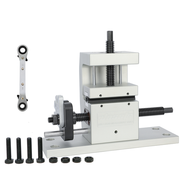 Wholesale Customized Durable Portable CNC Processing Silver Steel Workshop Tools Club Head Disassembly Golf Workshop Tools