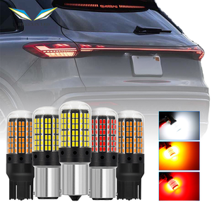 Bombillas LED Universales Canbus de 12V para Señales de Giro, 1156 BA15S P21W BAU15S PY21W T20 7440 W21W 1157 P21 5W W21 5W 7443 3014 144SMD - Product Image 1