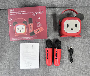 Máquina de <span class=keywords><strong>Karaoke</strong></span> Infantil con Micrófonos para Niños y Niñas, para Cantar, Aprender Música, Juguete con Altavoz - Product Image 6