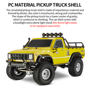 Hbx rc trucks 4WD off road EX86110 1/10 rc car RTR stand withtool kit crawler - Product Image 4