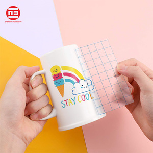 PVC Clear Grid Alignment Abnehmbare Transfer folie Selbst klebende Vinyl-Transfer bandrolle für Abziehbilder - Product Image 6