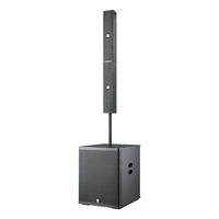 Columna de Sonido Activa Portátil LS3 con Carcasa de Madera, Mono, 800W, Modelo KSL405T/KSL15D, XLR/Speakon, Garantía de 3 Años, de Pie