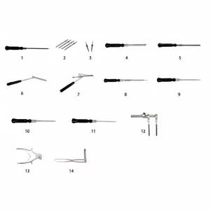 Juego de instrumentos de placa cervical anterior eléctrica para fabricación de sistema espinal quirúrgico ortopédico instrumento de cirugía de columna vertebral ósea - Product Image 2