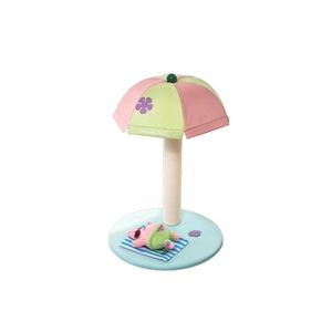 Miao Xiao Yuan Cat Climbing Frame Patrick Star Beach Holiday 60cm High Durable Scratch <b>Post</b> For Small Cats - Product Image 5