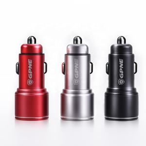 ที่ชาร์จในรถยนต์แบบไร้สาย DC 5V 3A CQ3.0 ชาร์จเร็วแบบ Quick Fast Charging ช่องเสียบ Type C คู่ 2 ช่อง สำหรับสมาร์ทโฟน - Product Image 3