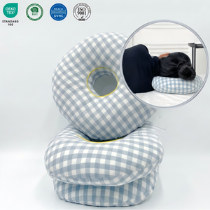 Almohada Donut en Forma <span class=keywords><strong>de</strong></span> O <span class=keywords><strong>de</strong></span> Tamaño Personalizado con Orificio para <span class=keywords><strong>Dormir</strong></span> y Aliviar el Dolor <span class=keywords><strong>de</strong></span> Perforaciones en las Orejas - Product Image 1