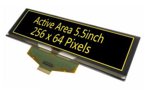 Bán trực tiếp từ nhà máy GL màn hình OLED 5,5 inch 256x64 trắng vàng xanh 30 chân SSD1322 I2C 3/4 dây module panel PMOLED - Product Image 3