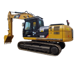 รถขุดไฮดรอลิกแบบตีนตะขาบ CAT 320D มือสอง ใช้งานน้อย พร้อมบุ้งขุด 20 ตัน เครื่องจักรก่อสร้างสำหรับขาย - Product Image 1