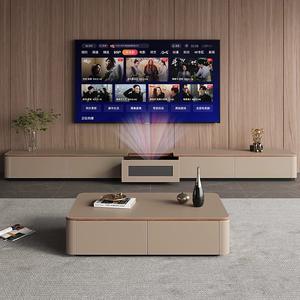 Usine Moderne Nature Buffet Mobilier Nordique Meuble TV Chêne Bois Massif Designs Salon Media Console Rectangle Meuble TV - Product Image 4