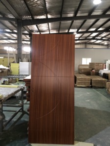 Puerta Exterior de <span class=keywords><strong>PVC</strong></span> de Alta Calidad, Puertas de WPC de Madera Plástica Reciclada - Product Image 2