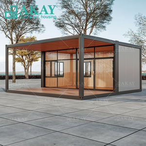 Abri d'urgence Maison mobile Installation rapide Maison conteneur pliable Bâtiment temporaire en acier Maison préfabriquée de luxe Villa - Product Image 4