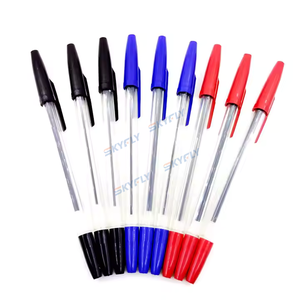 Fournitures scolaires, papeterie, stylo à bille en plastique promotionnel avec logo personnalisé, stylo à bille simple lisse et <span class=keywords><strong>persistant</strong></span> - Product Image 4