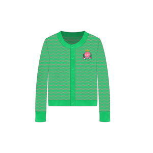 Suéter Casual de Punto para <span class=keywords><strong>Mujer</strong></span>, Otoño-Invierno, Manga Larga, Diseño de Rombo, Chenille, Personalizable OEM/ODM - Product Image 3