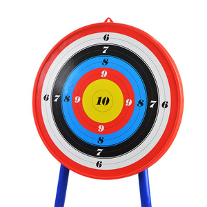 Standing Plastic Archery Target With Suction Cup For Shooting Practice 60cm Diameter For Indoor Outdoor Use - Product Image 3