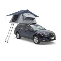 Tente de toit de voiture XINQI Premium pour 2 personnes, durable, imperméable, pour le camping en toutes saisons, aventures en plein air, ouverture automatique rapide