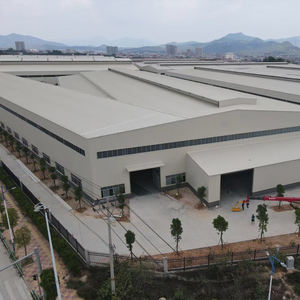 Struttura in acciaio prefabbricato officina a buon mercato prefabbricata in metallo acciaio costruzione di fabbrica per la vendita - Product Image 1