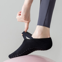 Chaussettes basses sans couture pour femmes, antidérapantes, avec logo personnalisé, en coton, compression, pour barre, trampoline, pilates, yoga, usage quotidien, respirantes