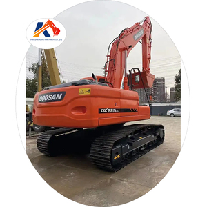Excavadoras Usadas Doosan DX225LCA Coreanas Originales de Segunda Mano en Buen Estado, Ideales para Construcción Municipal - Product Image 1