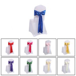 Lazos de Satén para Sillas, Estilo Lazo, de Alta Calidad, Venta Caliente de Fábrica, para Bodas y Eventos - Product Image 6
