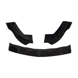 Mercedes-Benz Sprinter W906 Front Lip 3-Section ABS Bodykit Black Bumper Spoiler For 2014-2016 <b>Models</b> - Product Image 2