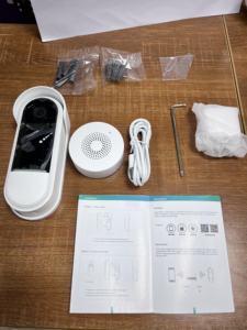 17.39 USD/PC M201-T Stock modèle à vendre avec batterie Rechargeable IP65 étanche Promotion porte cloche Tuya caméra de l'usine - Product Image 3