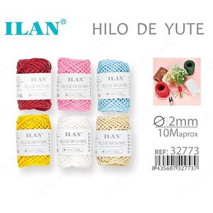 Filo di Iuta 2mm 10M Circa, Corda di Carta per Progetti Fai-da-Te - Product Image 1