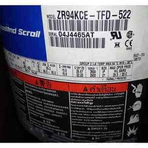 คอมเพรสเซอร์แบบสโครล Copeland รุ่น ZR94KCE-TF5-522 สำหรับเครื่องปรับอากาศ ระบบทำความเย็น และระบบทำความร้อน - Product Image 5