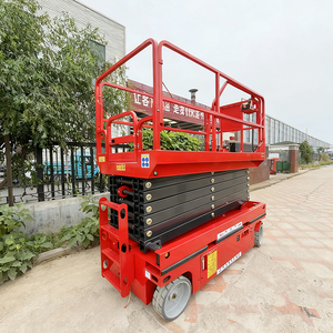 Антенная платформа 12 м скайлифтинг мобильный подъемник гидравлический ножничный подъемник - Product Image 3