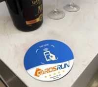 Autocollant NFC Google Review, plaque NFC personnalisée avec code QR, puce NFC programmable, carte de révision par contact