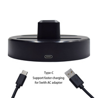Station de charge rapide avec port Type-C, câble, accessoires de jeu, station de charge pour Nintendo Switch Jon-cons