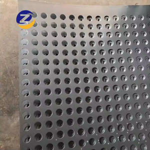 Tôle métallique perforée de haute qualité OEM, en acier allié SPCC, anti-rouille, surface huilée DOS, pour applications architecturales - Product Image 5