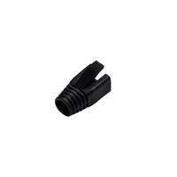 RJ45 Zugentlastungs-Kabelschutzmanschette Cat5e Cat6 Rot Modularer Stecker Nylon-Kunststoff-Kabelschutzmanschette