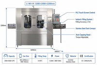 Machine de remplissage pour boisson probiotique Kombucha, valve de remplissage à pression normale non carbonatée, machine de remplissage de liquides