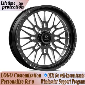 American Force K06 NOMAD Roues polies à lèvres Rims20-24InchDeep en alliage forgé pour Can-Am Commander <span class=keywords><strong>Polaris</strong></span> General ATV - Product Image 1