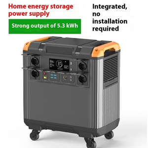 緊急電源T50 5000WH <span class=keywords><strong>UPS</strong></span>ソーラーパネル電源家庭用エネルギー貯蔵システムMPPT - Product Image 4