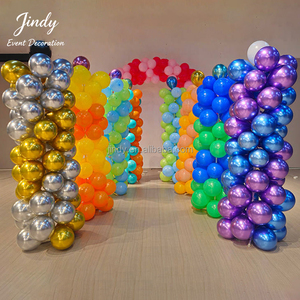 JINDY Nuevo Artículo Decorativo, Arco de Globos Autoinflable para Bodas, Banquetes Familiares, Columnas de Globos Inflables - Product Image 4