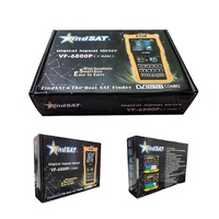 VF-6800P HD numérique Satellite Finder Combo prise en charge DVB-T2/DVB S2/DVB C Sat Finder mètre pour récepteur de télévision par Satellite dvb t2 Tuner