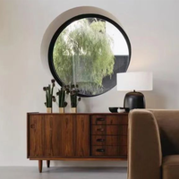 Ventanas Elegantes y Modernas de Aluminio con Rejillas, Aislamiento Acústico, para Diseños Arquitectónicos Personalizados