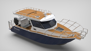 Yate de Pesca de Aluminio Soldado de <span class=keywords><strong>8m</strong></span>, Fabricado en China, <span class=keywords><strong>Barco</strong></span> de Lujo para Cruceros Oceánicos en Canadá - Product Image 5