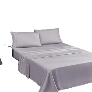 Extra weiche, falten freie Bettwäsche Set für Heim bettlaken Flat Queen Size King Double Full Bettlaken